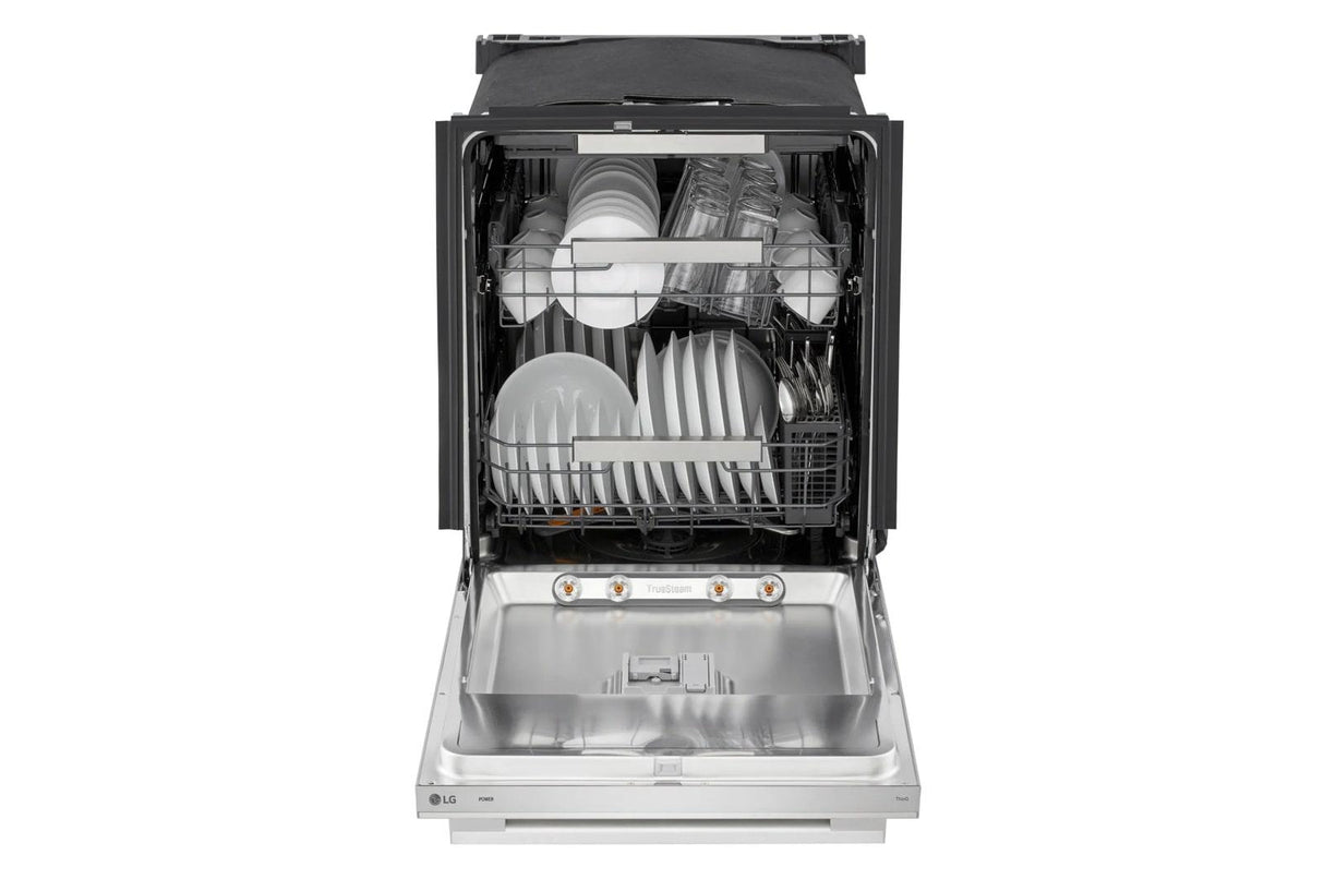 Smart FlushFit™ Top Control Dishwasher with 1-Hour Wash & Dry, QuadWash® Pro, TrueSteam® and Dynamic Heat Dry™ w/AutoVent Dry™