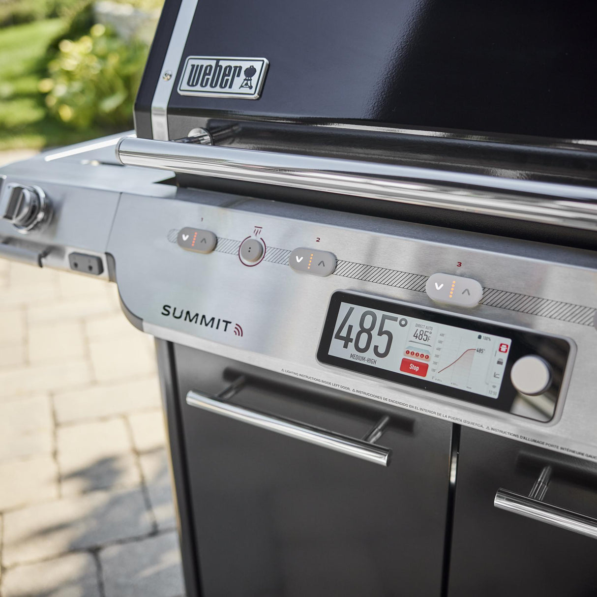 Summit® Smart FS38X E Gas Grill (Liquid Propane) - Black