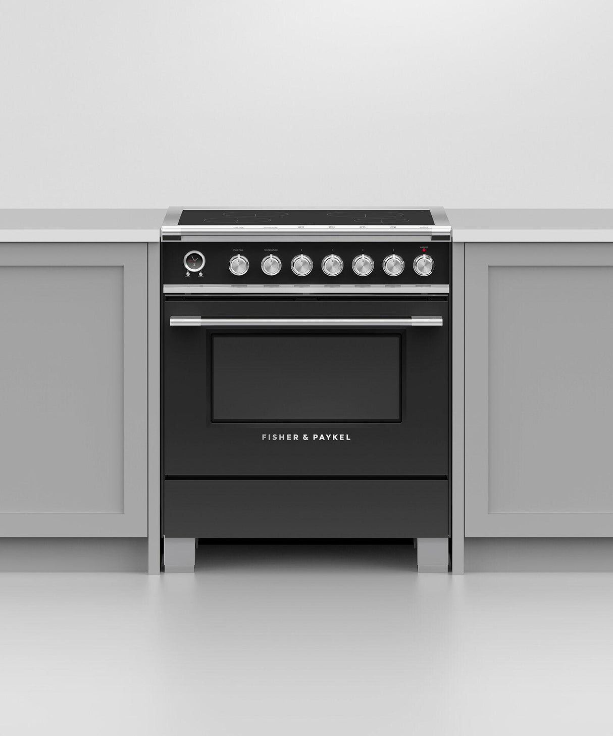 30" Series 9 Classic 4 Zone Induction Self-Cleaning Range