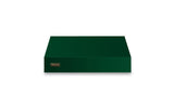 30"W. 12"H. Wall Hood + Ventilator (Finish: Ivy, Trim: Brushed Brass)