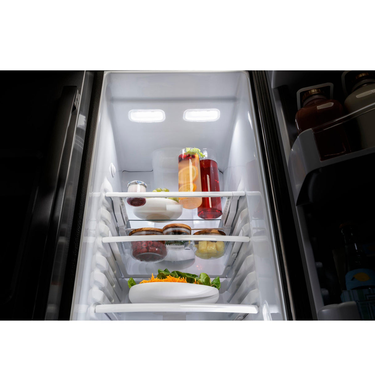 GE Profile™ 21.9 Cu. Ft. Counter-Depth Side-By-Side Refrigerator