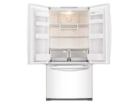 18 cu. ft. Counter Depth French Door Refrigerator in White