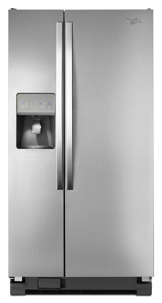 33-inch Wide Side-by-Side Refrigerator with LED Lighting - 21 cu. ft.