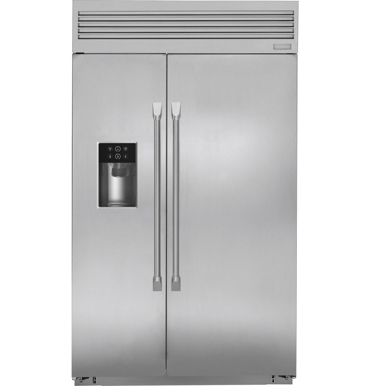 Monogram 48" Smart Built-In Professional Side-by-Side Refrigerator with Dispenser