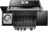Rogue 425 SB with Range Side Burner , Natural Gas, Black