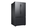 32 cu. ft. Mega Capacity 3-Door French Door Refrigerator with Dual Auto Ice Maker in Matte Black Steel