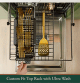 CAF(EBACK)™ CustomFit ENERGY STAR® Panel-Ready Stainless Interior Smart Dishwasher with Ultra Wash Top Rack and Dual Convection Ultra Dry™