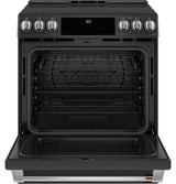 Café™ 30" Smart Slide-In, Front-Control, Induction and Convection Range with Warming Drawer