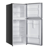 Verona VEFTF2412RSL 24 inch Top Freezer Refrigerator with 12 cu. ft. Total Capacity, Reversible Doors, Recessed Handle, Energy Star (Stainless Steel Look)
