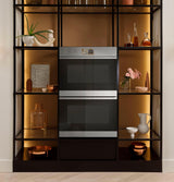 CAF(EBACK)™ 30" Smart Built-In Convection Double Wall Oven in Platinum Glass