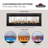 CLEARion? Elite 50 See Through Built-in Electric Fireplace