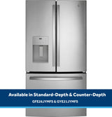 GE ENERGY STAR 25.7 Cu. Ft. Fingerprint Resistant French-Door Refrigerator