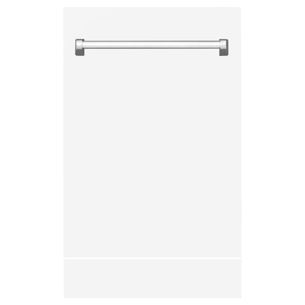 ZLINE 18" Tallac Series 3rd Rack Top Control Dishwasher with Traditional Handle, 51dBa [Color: White Matte]