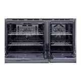 Verona VPFSEE365DSS 36 inch Prestige Series Freestanding Double Oven Electric Range with 5 Elements, 3.5 cu. ft. Total Oven Capacity, European Convection (Stainless Steel)
