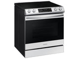 Bespoke 6.3 cu. ft. Smart Slide-in Electric Range with Air Fry & Convection in White Glass