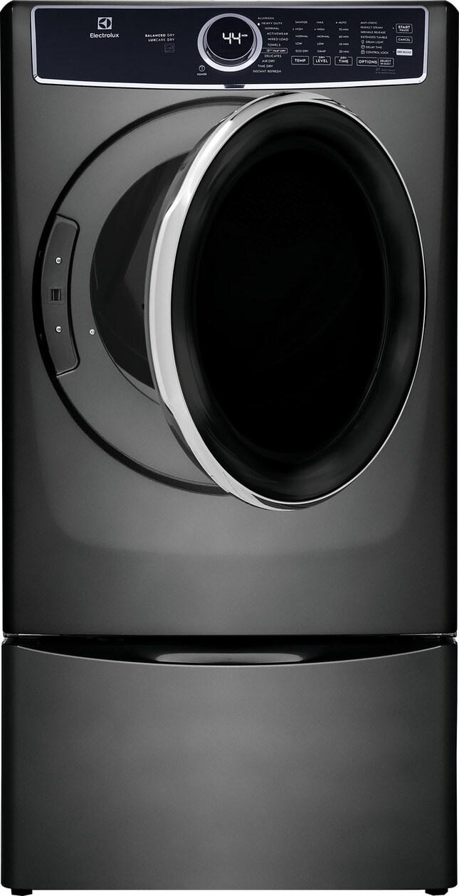 Front Load Perfect Steam™ Electric Dryer with Balanced Dry™ and Instant Refresh - 8.0 Cu. Ft.