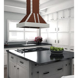 ZLINE 30" Designer Series Copper Island Range Hood (655i-CSSSS-30)