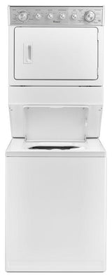 2.3 cu.ft Electric Stacked Laundry Center 8 Wash cycles and AutoDry