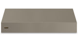 60"W. 18"H. Wall Hood (Finish: Nantucket, Trim: Brushed Brass)