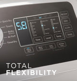 GE® 7.4 cu. ft. Capacity Electric Dryer with Up To 120 ft. Venting and Sensor Dry