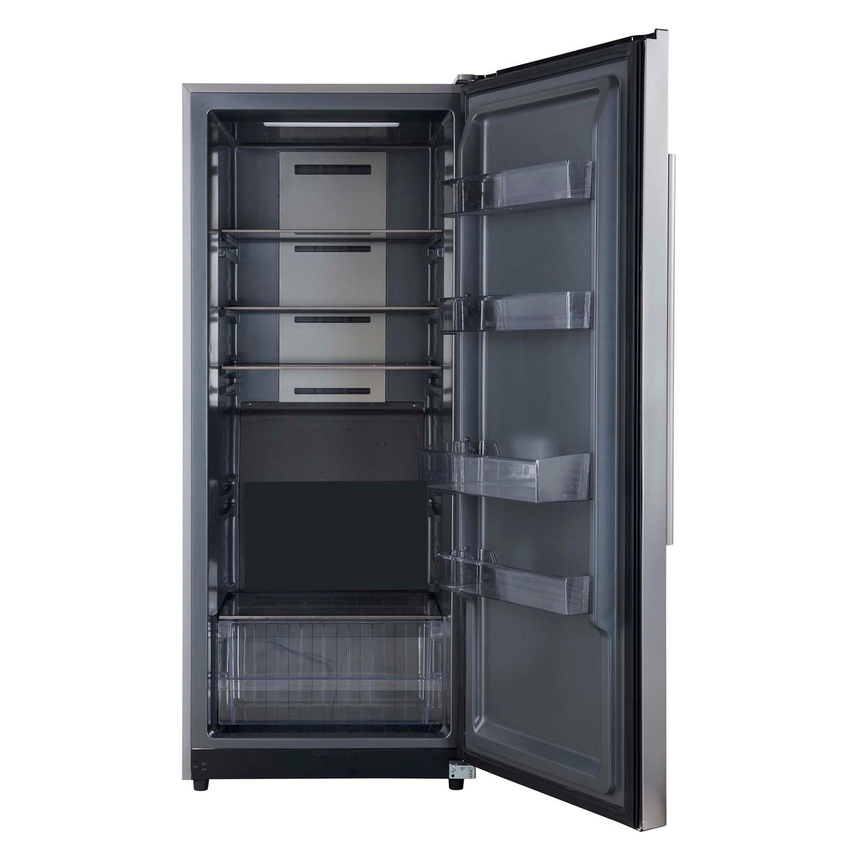 Forno Fortezza 28 Inch Right-Swing Convertible Refrigerator/Freezer, Stainless Steel, Total No Frost