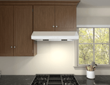 Cyclone, Under Cabinet, 30", White, 600 CFM