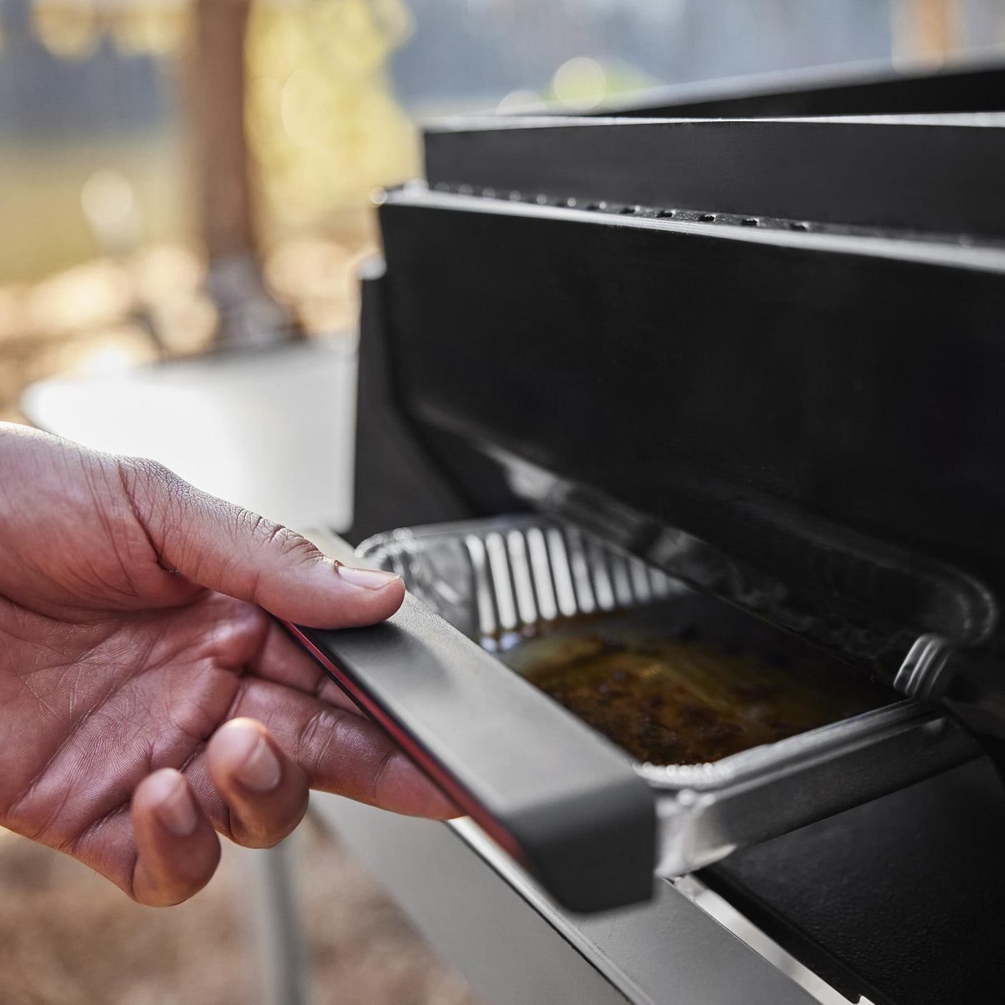 Slate® 17 Rust-Resistant Tabletop Griddle - Black