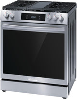 30" Front Control Gas Range with Total Convection