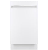 GE Profile™ ENERGY STAR® 18" ADA Compliant Stainless Steel Interior Dishwasher with Sanitize Cycle