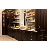 Monogram 30" Integrated Glass-Door Refrigerator for Single or Dual Installation