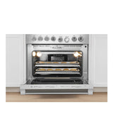 36" duel fuel Range 6 burner natural gas