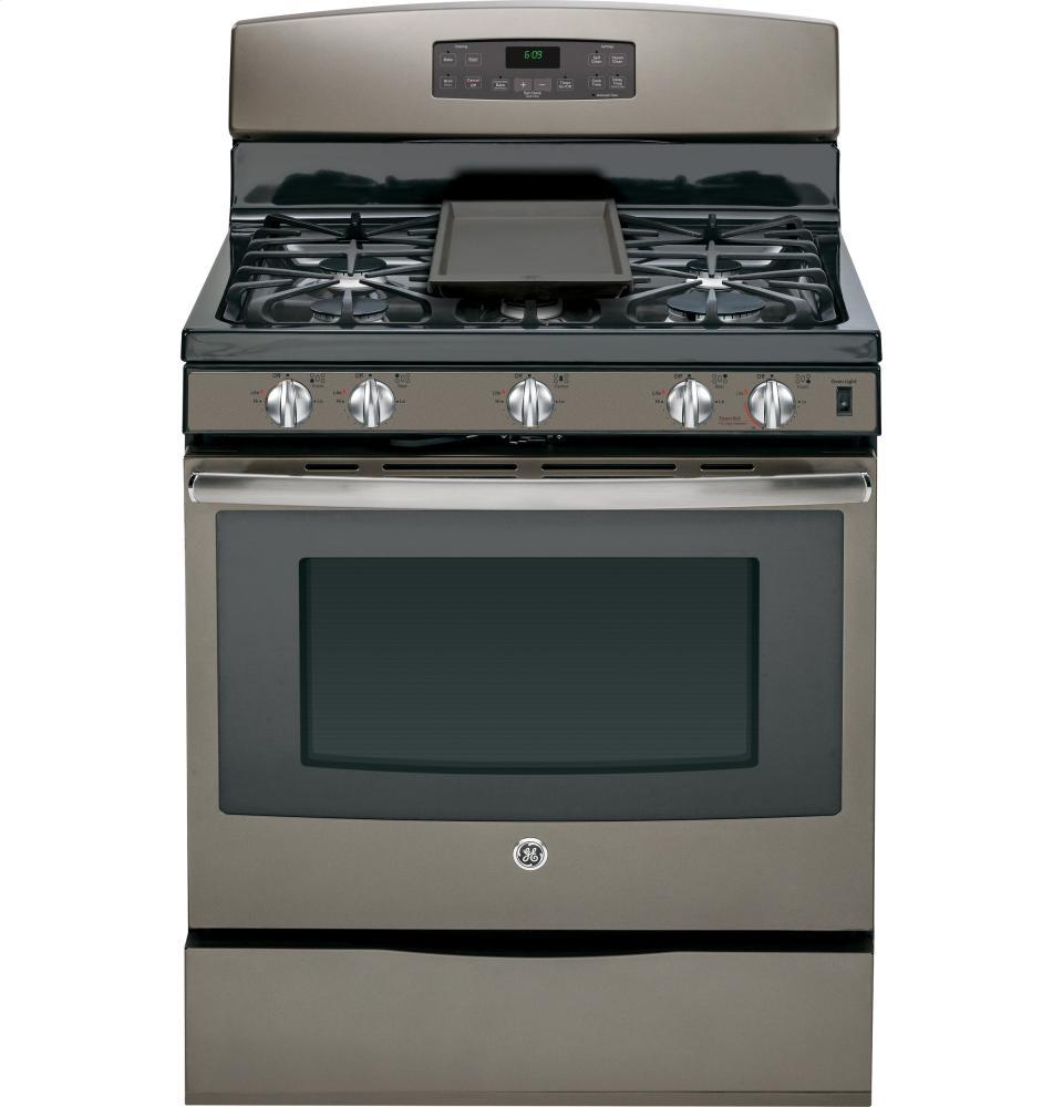 GE® 30" Free-Standing Gas Convection Range
