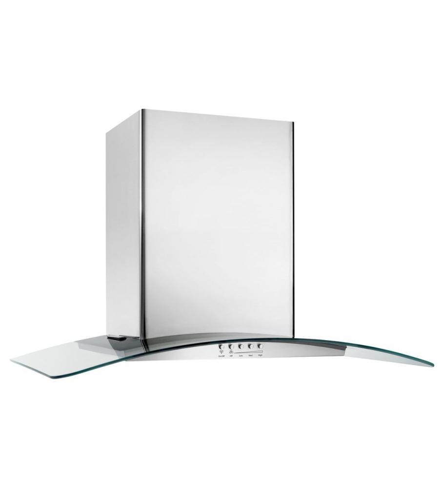 36" Convertible Wall-Mount 400-CFM Glass Canopy Hood