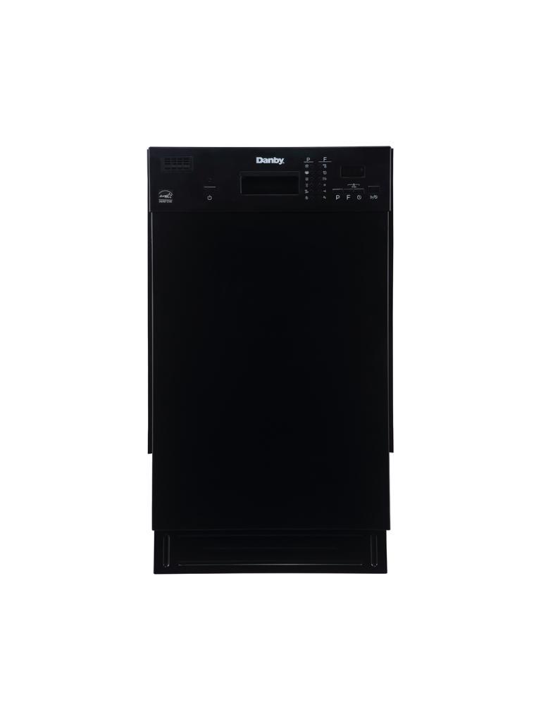 Danby 18" Wide Built-in Dishwasher in Black