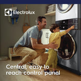 Laundry Tower Single Unit Front Load 4.5 Cu. Ft. Washer & 8 Cu. Ft. Electric Dryer