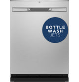 GE® ENERGY STAR® Fingerprint Resistant Top Control with Stainless Steel Interior Dishwasher with Sanitize Cycle & Dry Boost
