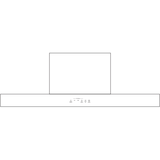 36" Designer Wall Mount Hood w/ Dimmable LED Lighting