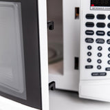 0.7 cu. ft. Microwave Oven - White / 0.7 cu. ft.