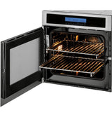 24" Single 2.0 Cu. Ft. Left-Swing True European Convection Oven