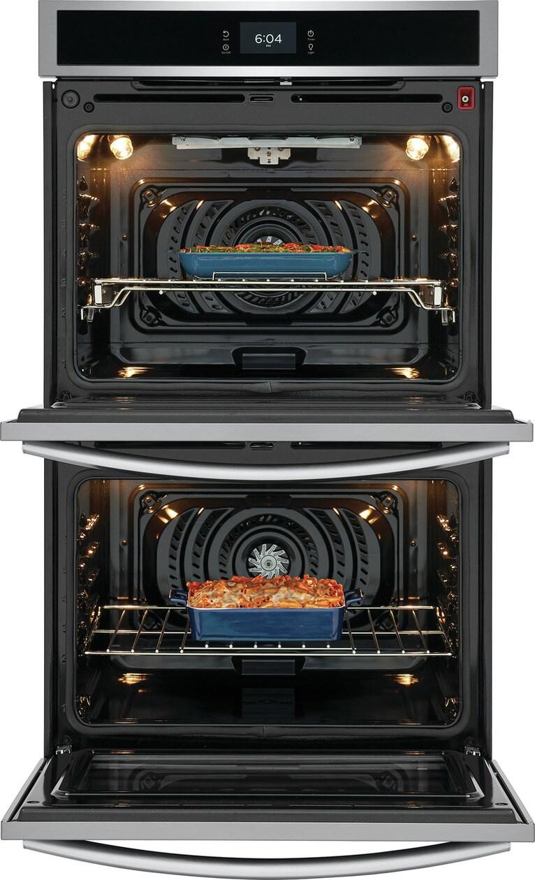 30" Double Electric Wall Oven with Total Convection