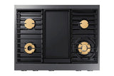 36" Rangetop, Graphite, Natural Gas