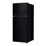 Verona VEFTF2817RBK 28 inch Top Freezer Refrigerator with 17.6 cu. ft. Total Capacity, Reversible Doors, Recessed Handle, Energy Star (Black)