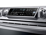 5.8 cu. ft. Slide-in Electric Range with Dual Convection in Stainless Steel