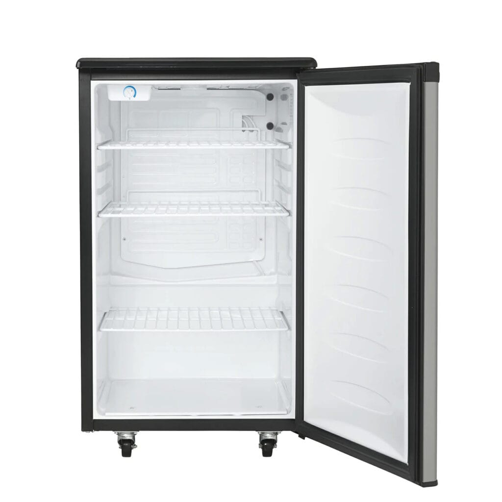 Danby 5.4 cu. ft. Dual-Tap Keg Cooler in Stainless Steel Look