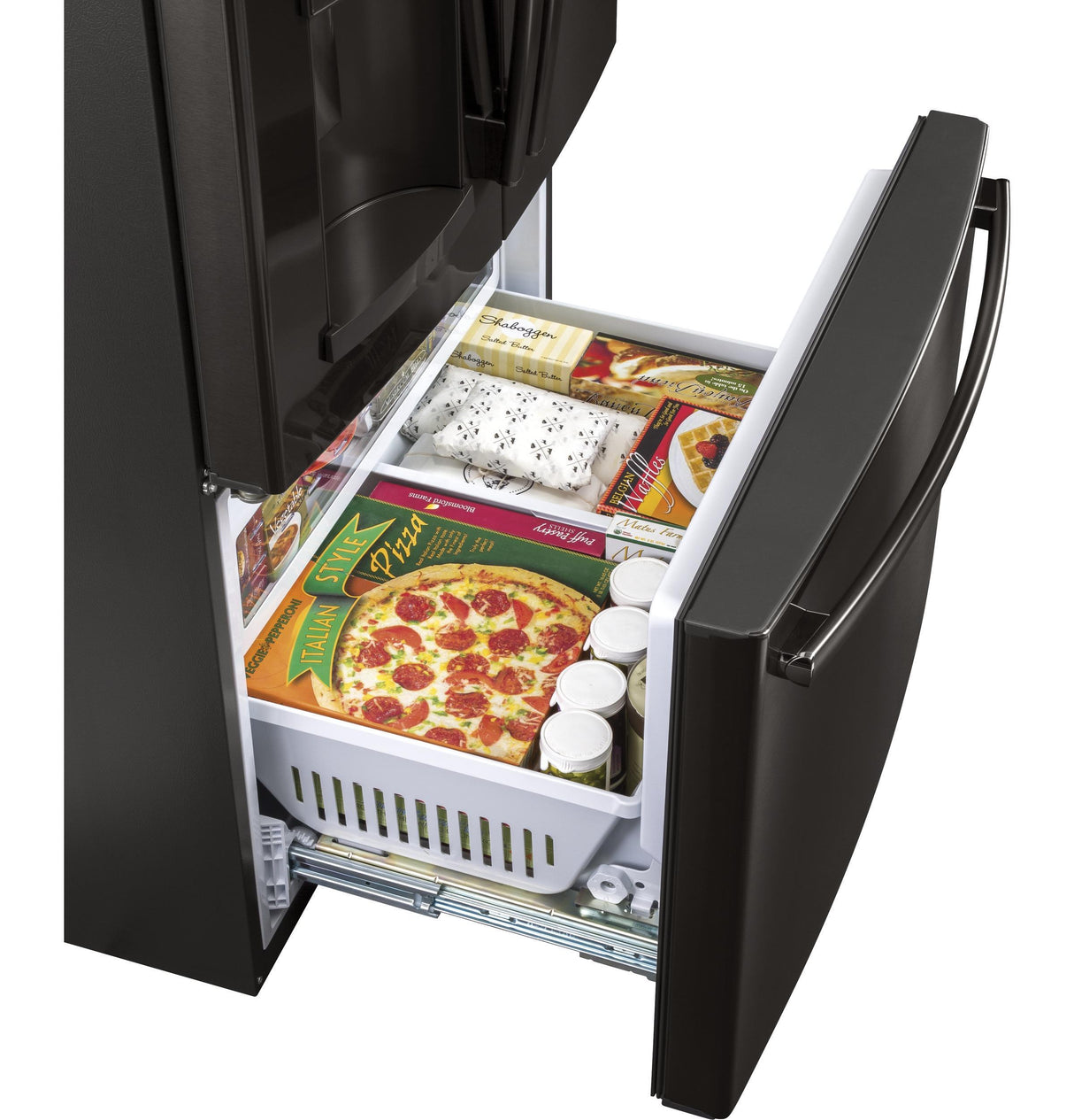 GE® 27.7 Cu. Ft. French-Door Refrigerator with Door In Door