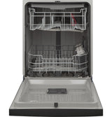 GE® ENERGY STAR® Front Control with Plastic Interior Dishwasher with Sanitize Cycle & Dry Boost