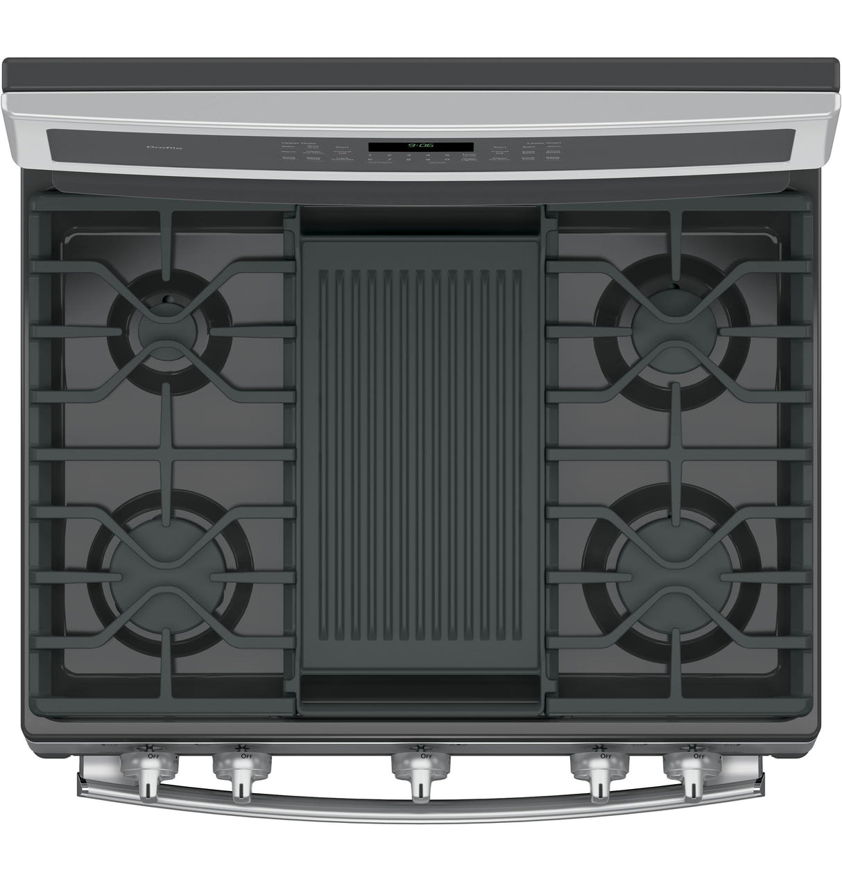 GE Profile™ 30" Free-Standing Gas Double Oven Convection Range