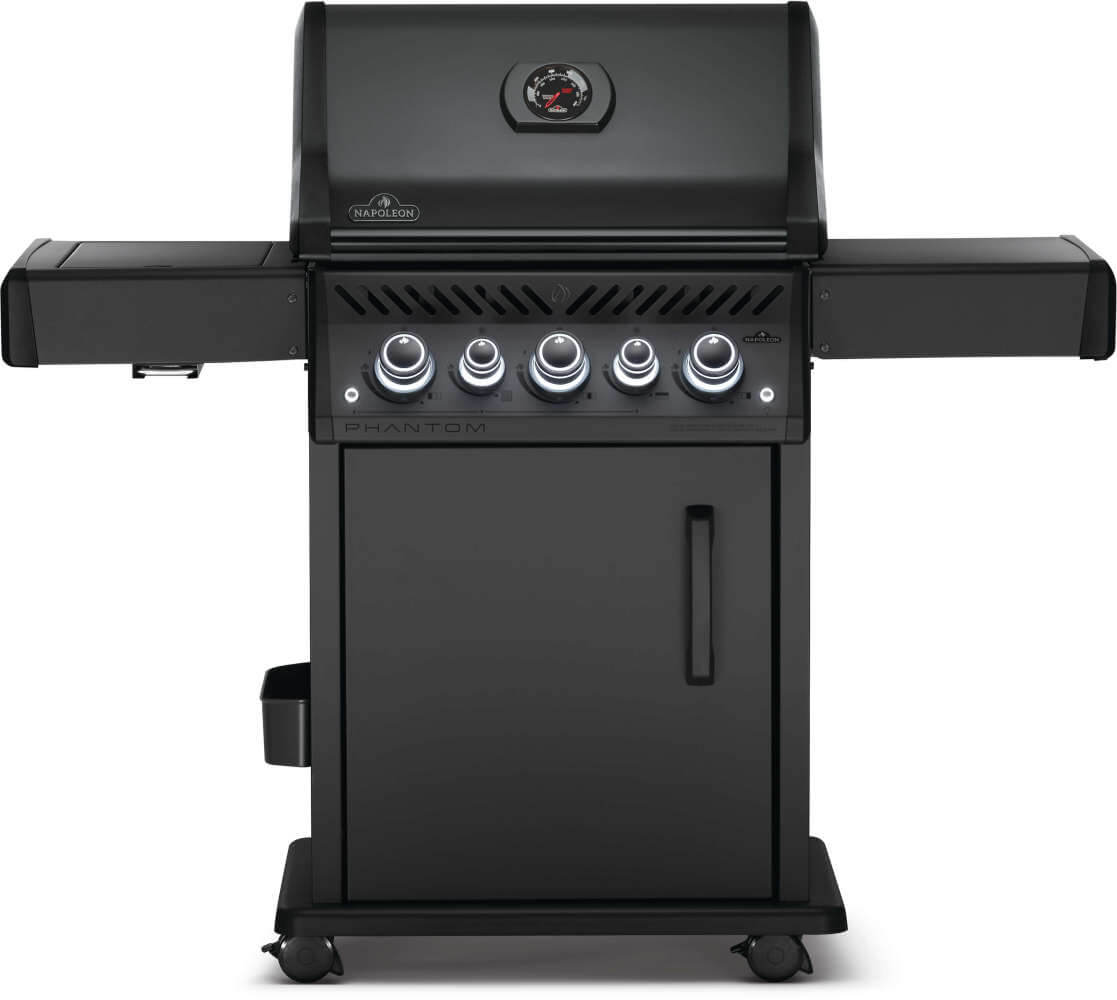 Phantom Rogue SE 425 RSIB with Infrared Side and Rear Burner , Propane, Satin Black