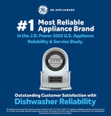GE® Dishwasher with Front Controls