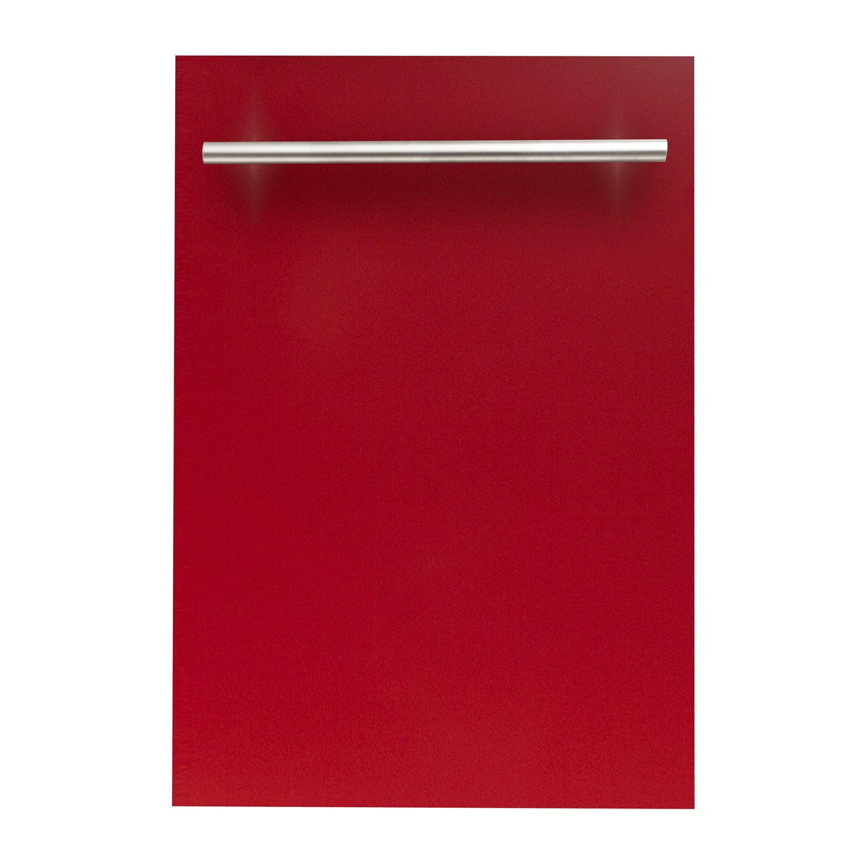 ZLINE 18 in. Compact Top Control Dishwasher with Stainless Steel Tub and Modern Style Handle, 52 dBa (DW-18) [Color: Red Gloss]